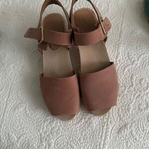 Bryr Emma Spanish Toe Clay sz39 US 9 clogs